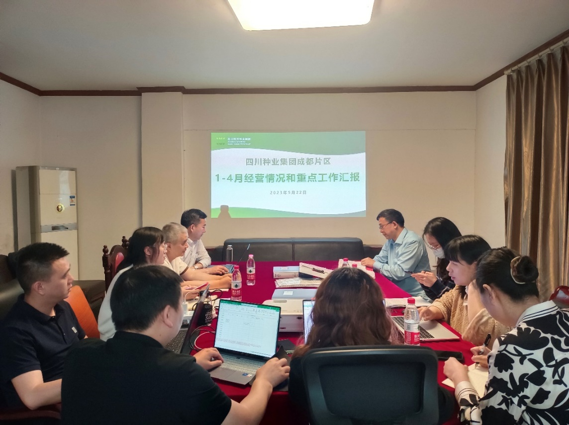 集团督导组到成都片区权属企业开展2023年1—4月重点事情和日常治理督查