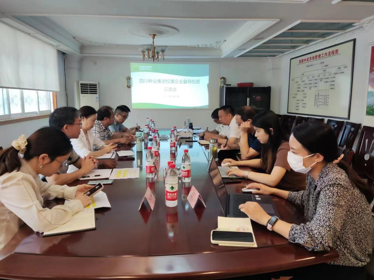 集团召开权属企业督导检查晤面会