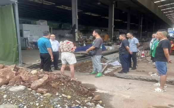 南充川北农产品生意有限公司 雨污分流刷新事情视察