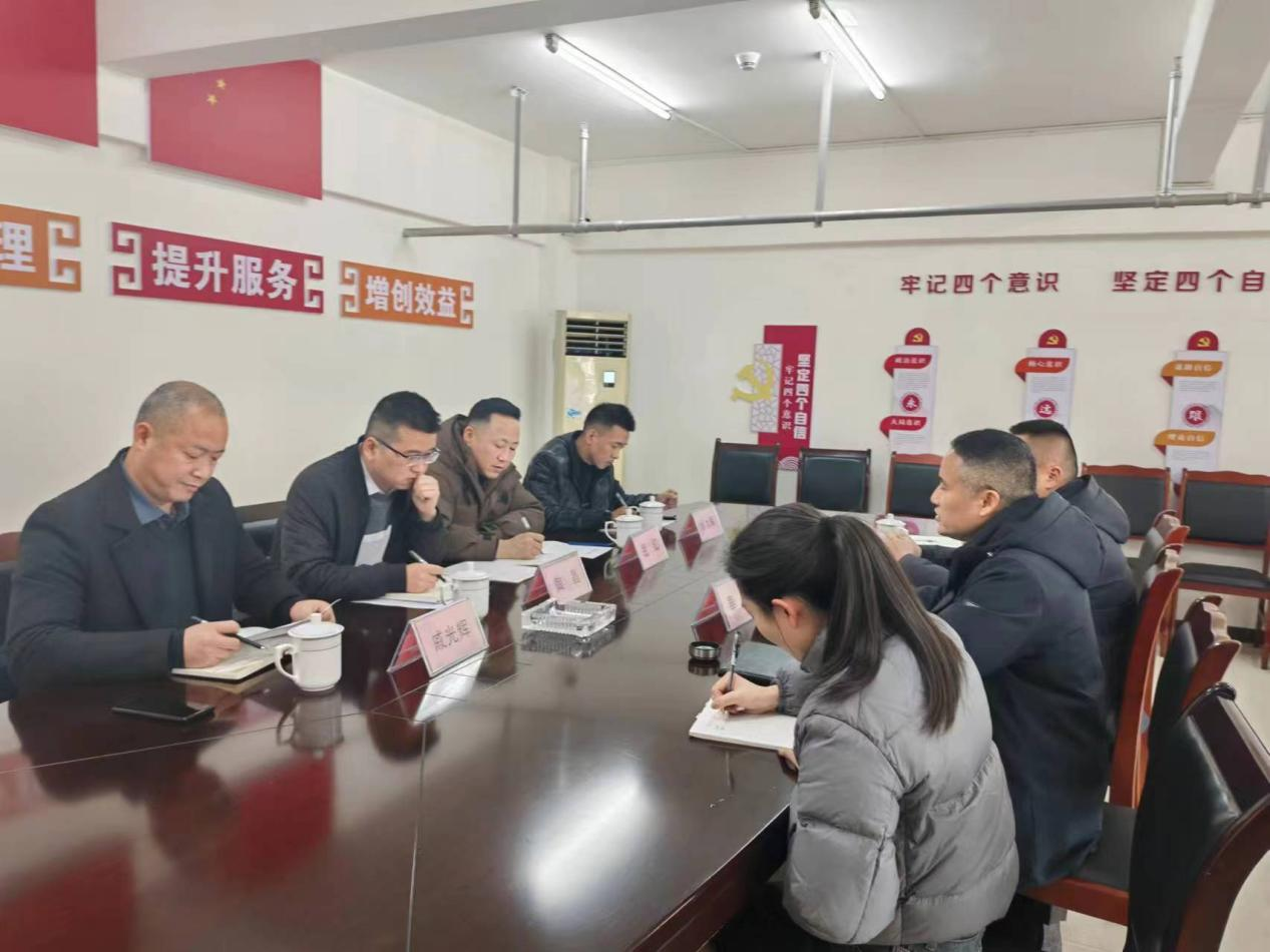 苍溪县农业农村局总经济师陶晶一行赴南充川北公司对接帮扶事情