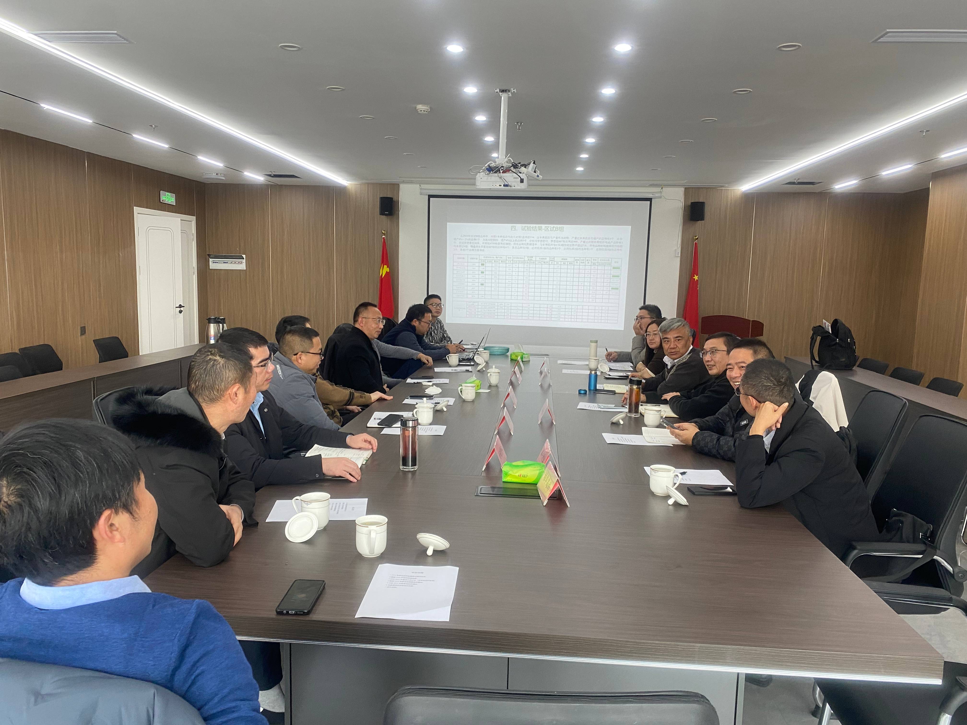 科创中心组织召开四川天府科企水稻联合体2024年度总结聚会