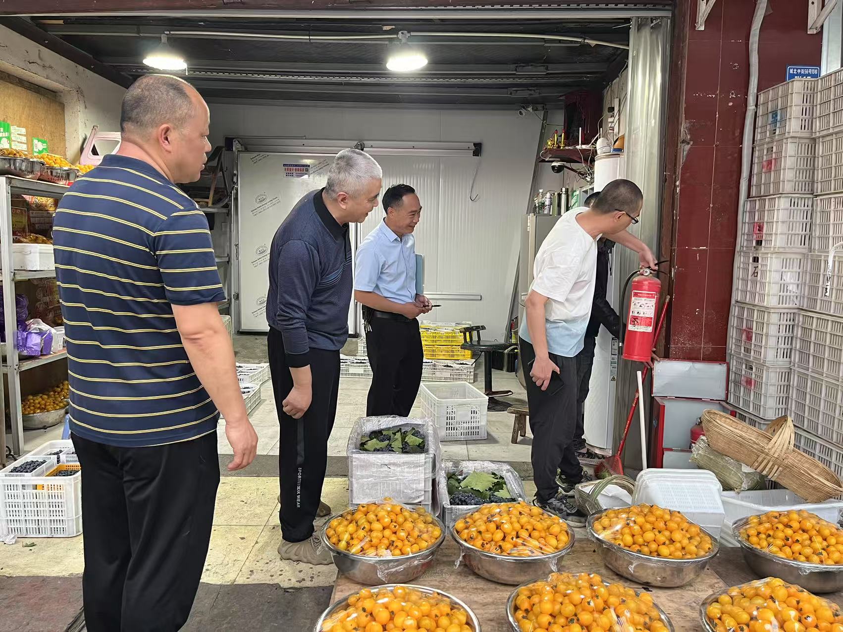 成都片区开展五一节前清静大检查